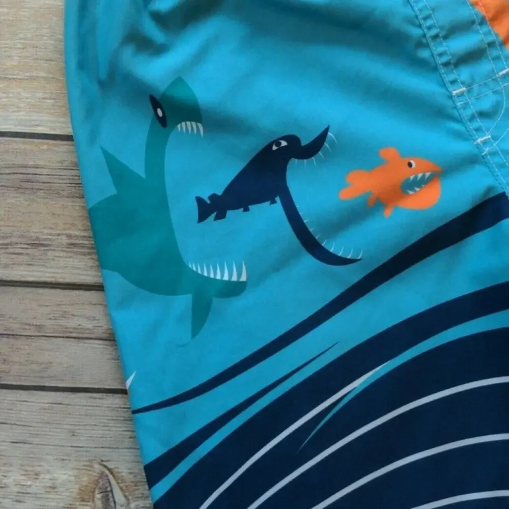 Nano Fish Swim Trunks -Size 8